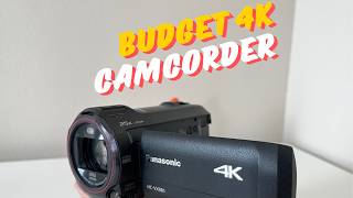 Panasonic VX981 4K Camcorder  Specs Review  Video Samples [upl. by Attenwahs]