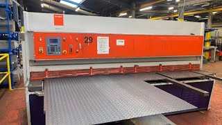 Very Clean Bystronic VR 65  31 guillotine for sale 3metre x 6mm cw Cybelec DNC 60 control Byshear [upl. by Milas]