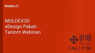 Moldex3D eDesign Uygulamalı Tanıtım Webinarı [upl. by Sandro952]