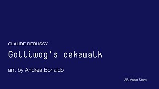 Golliwogs Cakewalk C Debussy for brass quintet with sheet music link in description [upl. by Tosch]