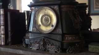 Ansonia Clock Pompeii 1895 12 OClock Chime [upl. by Anos195]