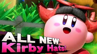 All Kirby Hats in Super Smash Bros Ultimate [upl. by Rizzi]