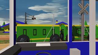 Trainz 2019 Railfanning S02 E01 Exploring Woodville in a Bus [upl. by Norse]