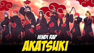 Akatsuki Hindi Rap  Rule By Dikz  Hindi Anime Rap  Naruto AMV [upl. by Komarek]