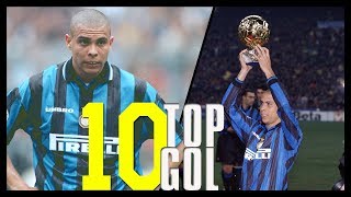 I 10 Gol più belli di Ronaldo con la maglia dellInter in Serie A [upl. by Norvell356]