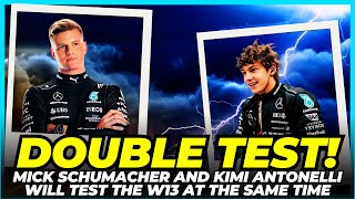 MICK SCHUMACHER AND KIMI ANTONELLI WILL DUEL FOR A SEAT AT WILLIAMS  FORMULA 1 [upl. by Roz554]