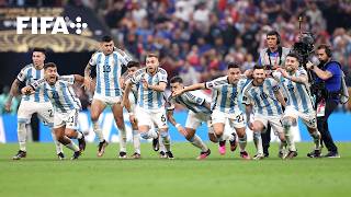 Argentina v France Full Penalty Shootout  2022 FIFAWorldCup Final [upl. by Cyrie]