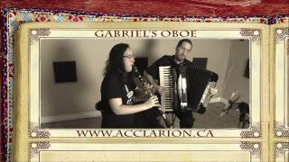 acclarion plays gabriels oboe by morricone on accordion and clarinet [upl. by Llatsyrc]