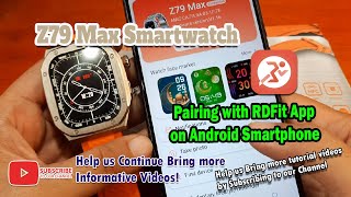 T900 Ultra 2 Smartwatch Connect To Phone  How To Set Photo In Smartwatche  T900 Ultra 2 [upl. by Nyrac]