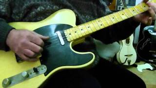 FENDER TELECASTER BLACKGUARD 53 54 [upl. by Lem430]