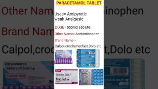 Paracetamol tablet uses in hindi [upl. by Varney]