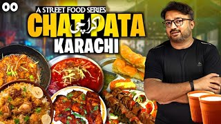 Famous Street Food of KARACHI  Noman Katiyar  Karachi Food Series CHATPATA [upl. by Uehttam]