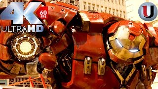 Hulk vs Hulkbuster  Fight Scene  Avengers Age of Ultron 2015 Movie Clip 4K HD [upl. by Kutzenco]