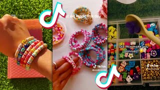 💕Clay Bead Bracelet TikTok Compilation 🎗️ Making Bracelet Edits 244 [upl. by Armington]