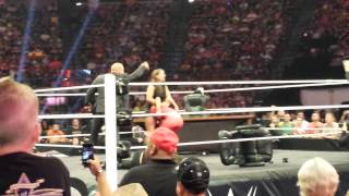 WWE Raw 8414 Stephanie McMahon uses the Pedigree [upl. by Nniuq]