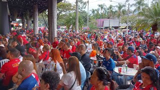 Hinchas así vieron en Medellín el partido Junior  Independiente Medellín DIMOficialTV [upl. by Lurleen]