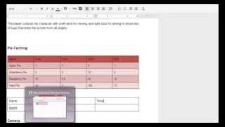 Using Google Docs for your Game Design Document [upl. by Llerrah]