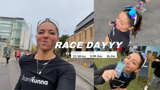 HALF MARATHON VLOG  Run Oxford Half With Me [upl. by Docile]