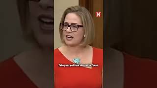 Sinema Lashes Out At GOP After Failed Border Deal Dont Come To Arizona [upl. by Marvel899]