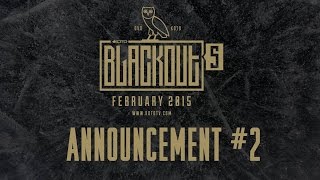 KOTD  BLACKOUT5  ANNOUNCEMENT 2 [upl. by Masterson230]