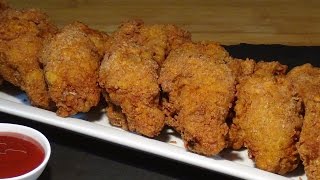 Receta Pollo frito crujiente al estilo americano  Pollo rebozado Loli Dominguez [upl. by Loseff319]