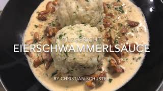 Eierschwammerlsauce  einfach erklärt [upl. by Neirrad327]