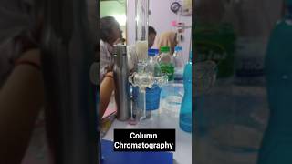 Column chromatographyPurification of enzymeDEAE cellulose👩🏻‍🔬chromatography enzymespurification [upl. by Rekyr]