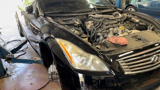 PART 1 G37 ENGINE SWAP [upl. by Holey]