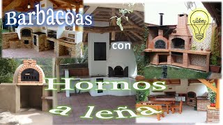 Ideas Barbacoas con horno de leña [upl. by Enyawd]