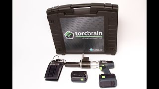 Torcbrain  Elektrische kraansleutel  Portable Valve Actuator [upl. by Vey255]