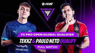 FC PRO OPEN QUALIFICATION  TEKKZ V BANDAR amp PAULO NETO V ABOFAWZI  FC PRO OPEN GLOBAL QUALIFIER [upl. by Enenaej]