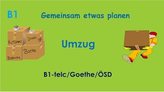 Gemeinsam etwas planen Umzug امتحان شفهي [upl. by Irollam]