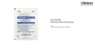 ACTISORB Antimicrobial Dressings ACTISORB ANTIMICROBIAL DRESSINGS [upl. by Enoj948]