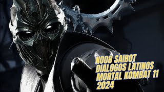 NOOB SAIBOT MORTAL KOMBAT 11 ¡Descubre el Diálogo Secreto 2024 HDR 4K [upl. by Grayson]