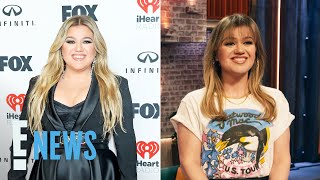 Kelly Clarkson REVEALS Weight Loss Was Prompted By “PreDiabetic” Diagnosis  E News [upl. by Yromem]