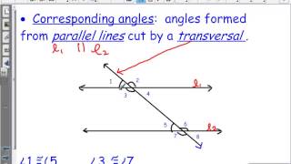 Angle Pairs 8th Grade Math [upl. by Lodnar]