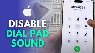 How To Turn Off Dial Pad Sound On iPhone Dial Pad Tone [upl. by Ayot]