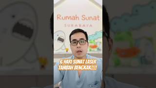 6 hari sstelah sunat laser tapi semakin bengkak rumahsunatsurabaya sunatlaser [upl. by Liesa]