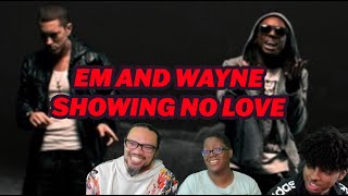 REACTION Eminem  No Love Explicit Version ft Lil Wayne [upl. by Penrod]