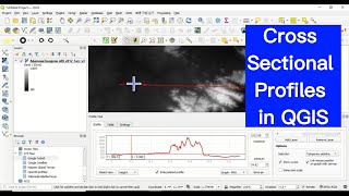 Extracting Cross Sectional Profiles using QGIS [upl. by Kruse]