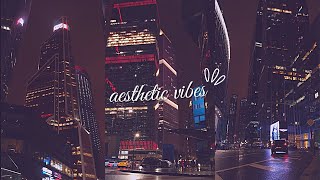 aesthetic clips for edits  night city  no copyright song [upl. by Enitsirt]