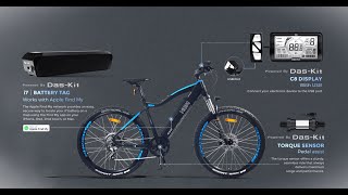 NCM Electric Bikes  With Intelligent Torque Sensor Drive System GPS amp More [upl. by Musetta]