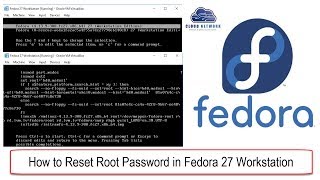 How to Reset Root Password in Fedora 2728 Workstation Step by Step Procedure [upl. by Nikolaus]