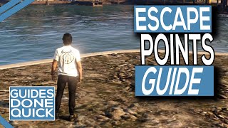 Escape Points In Cayo Perico Heist In GTA Online Guide [upl. by Gschu]