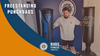 Freestanding Punch Bag Review  By Buds Fitness [upl. by Urion]