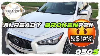 Infiniti Q50 Hybrid Updates amp Issues [upl. by Adanama]