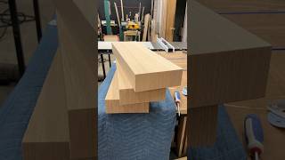 Assembling faux floating shelves woodshop woodworking [upl. by Merow]