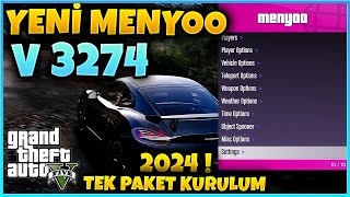 GTA 5 MENYOO MODU KURULUM  MENYOO MODU NASIL YÜKLENİR SON SÜRÜM KOLAY KURULUM v3274  MENYOO 3274 [upl. by Sullivan]