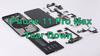 iPhone 11 Pro Max Teardown Details amp Comparison with XS Max [upl. by Nnylesor]