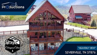 Heavenly View  Outrageous Cabins Sevierville TN [upl. by Glory316]